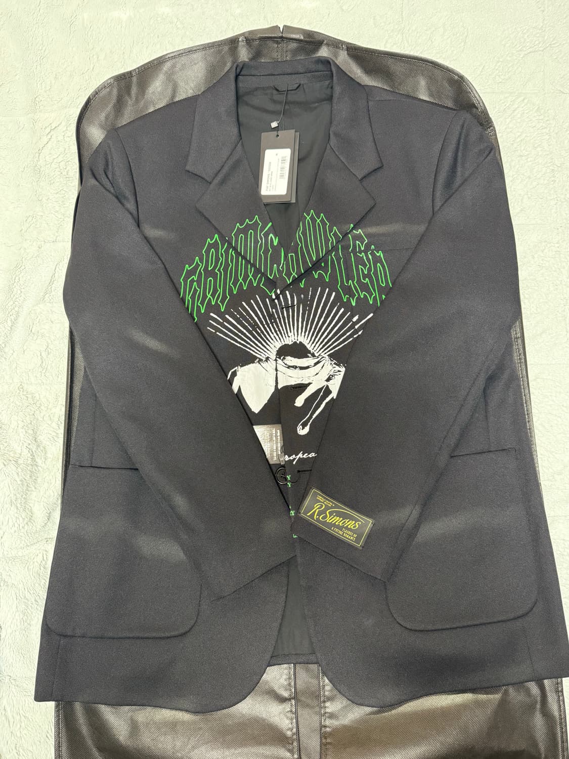 [M] [새상품] 라프시몬스 그림크롤러 블레이저 상품이미지1