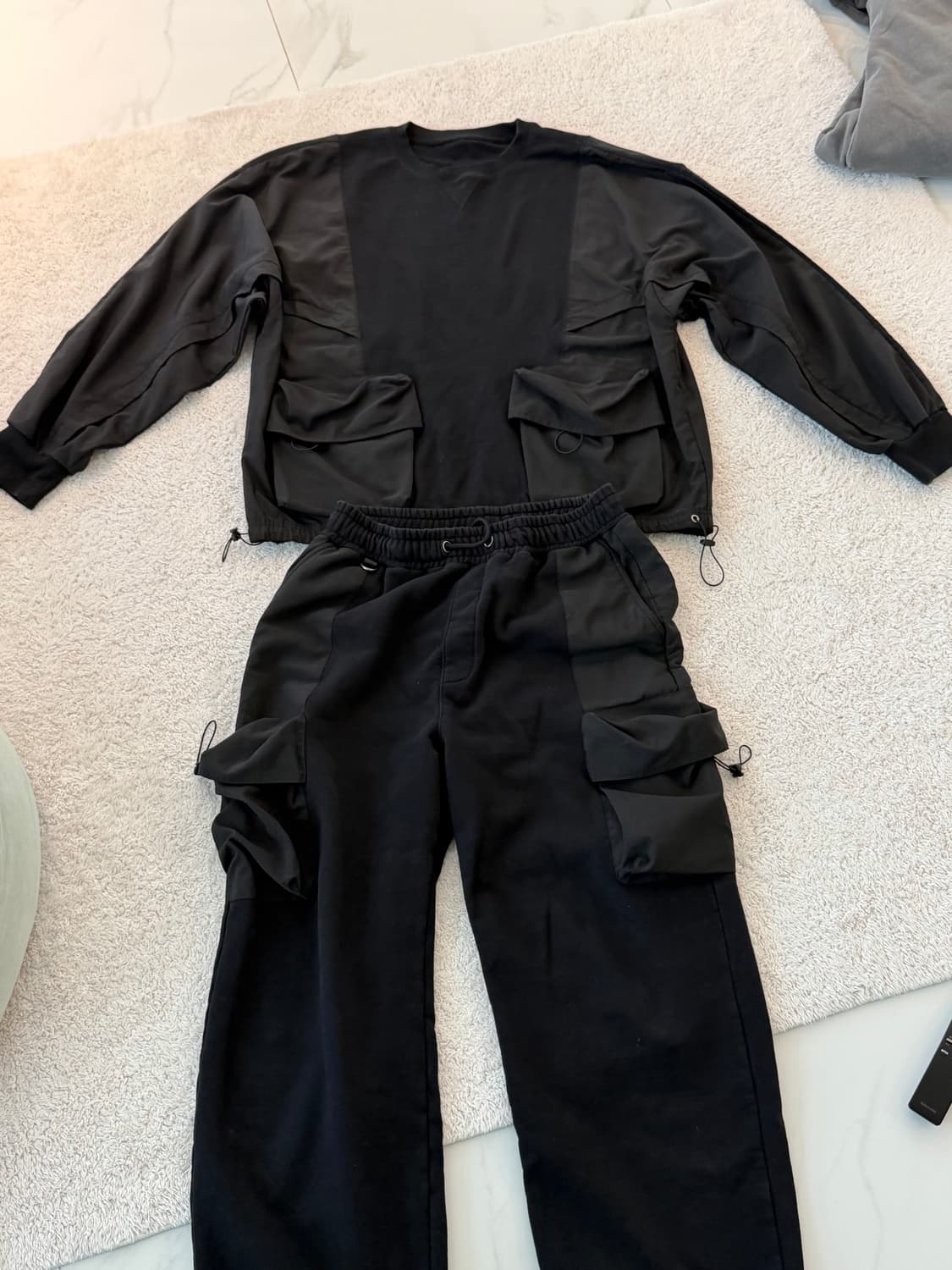 펜필드 카고 맨투맨 바지 세트 L사이즈 상품이미지1