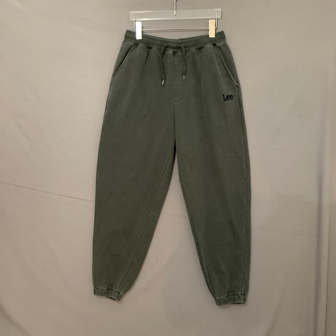 S LEE 리 트위치 로고 피그먼트 조거팬츠 상품이미지1