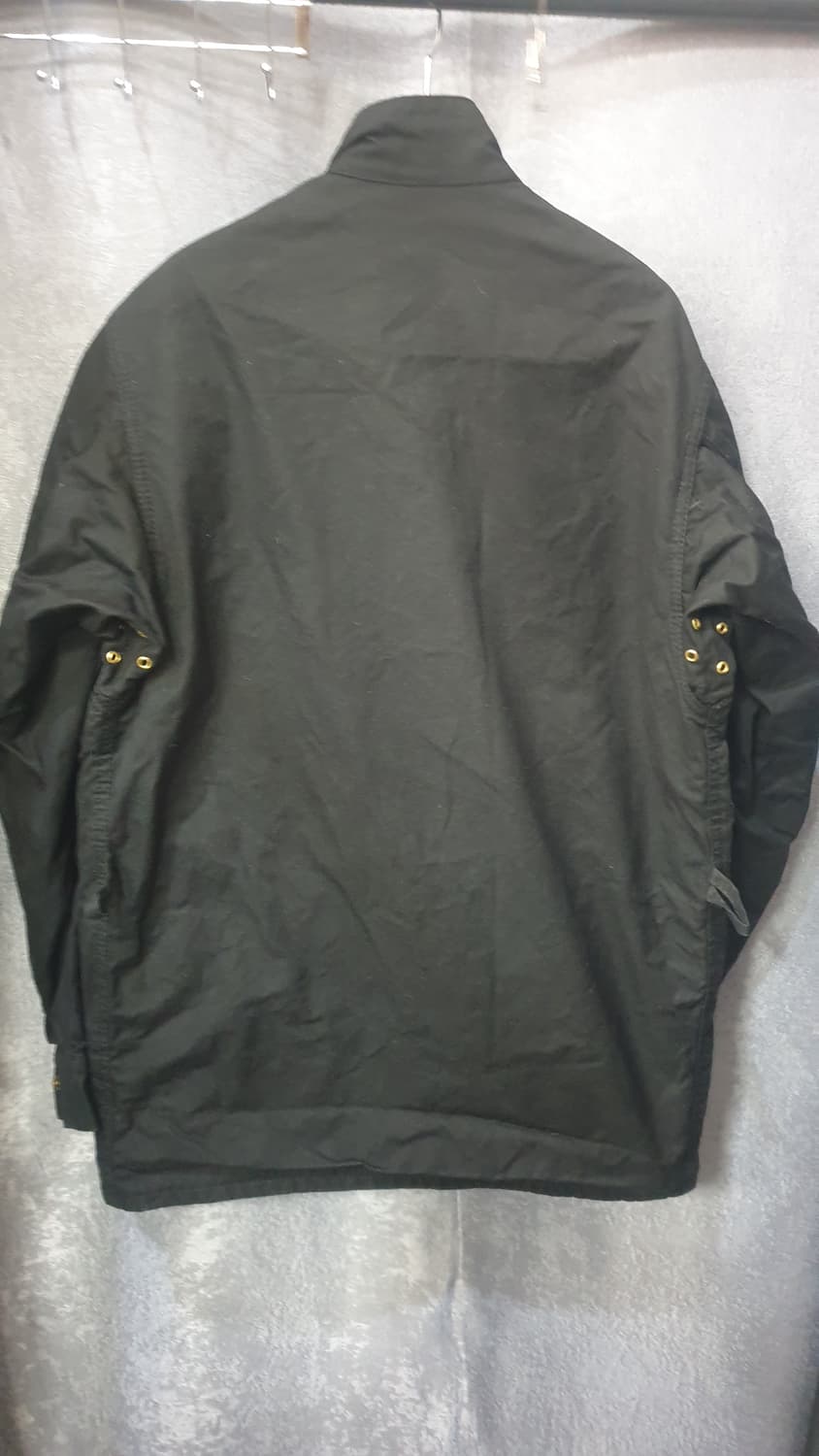 바버 인터내셔널 블랙 왁스 자켓100 상품이미지2