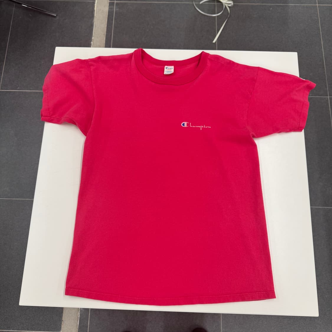 80‘s Champion Pink T-shirts 상품이미지1