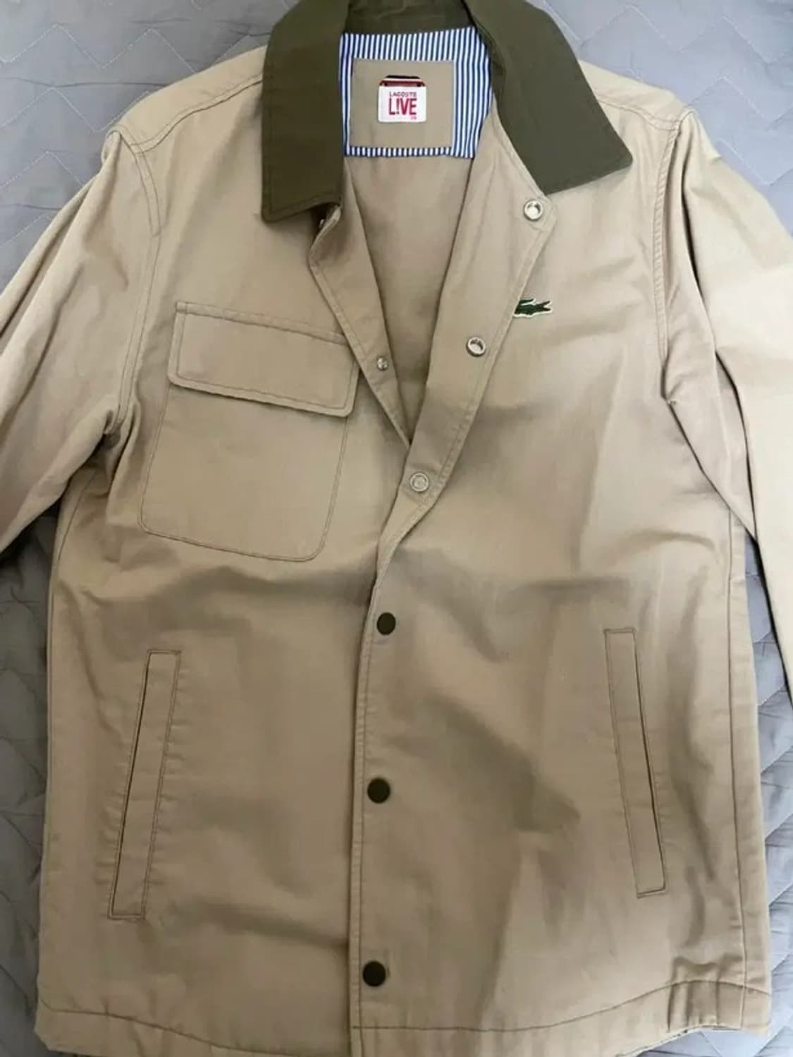 라코스테 라이브 코치 자켓 95 남성 상품이미지1