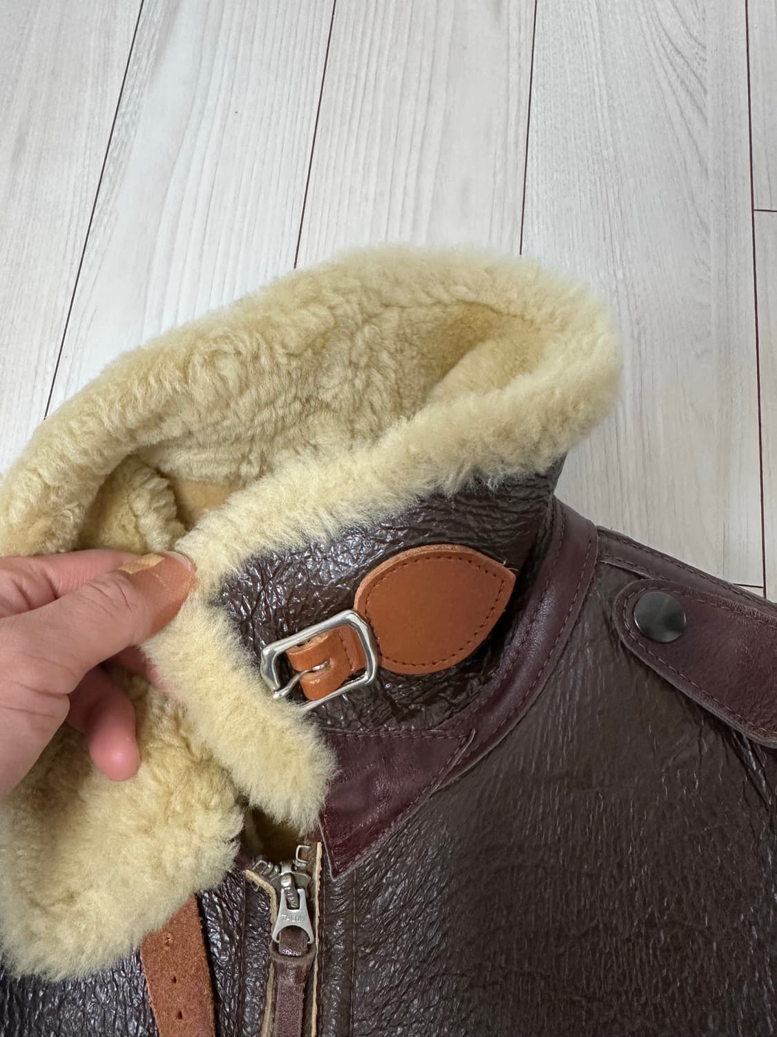 리얼맥코이 B-6 레더 무스탕 40(100) 상품이미지10