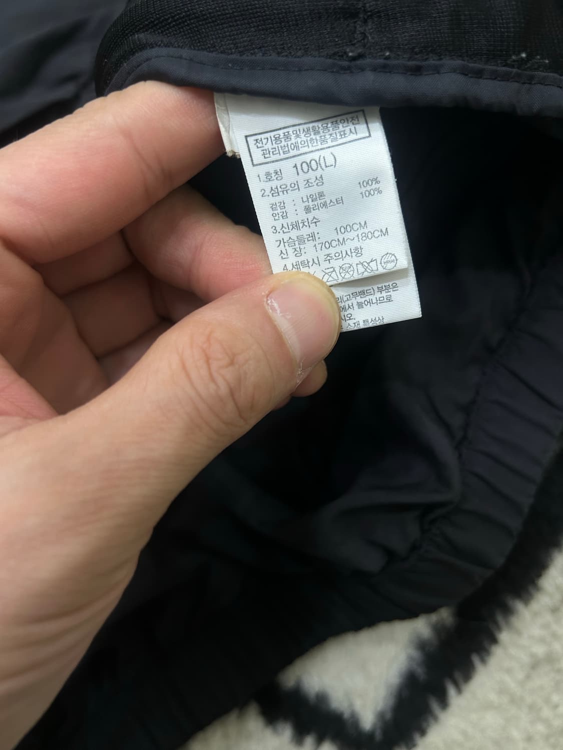 [L]노스페이스 화이트라벨 올레마 바람막이/블랙 상품이미지6