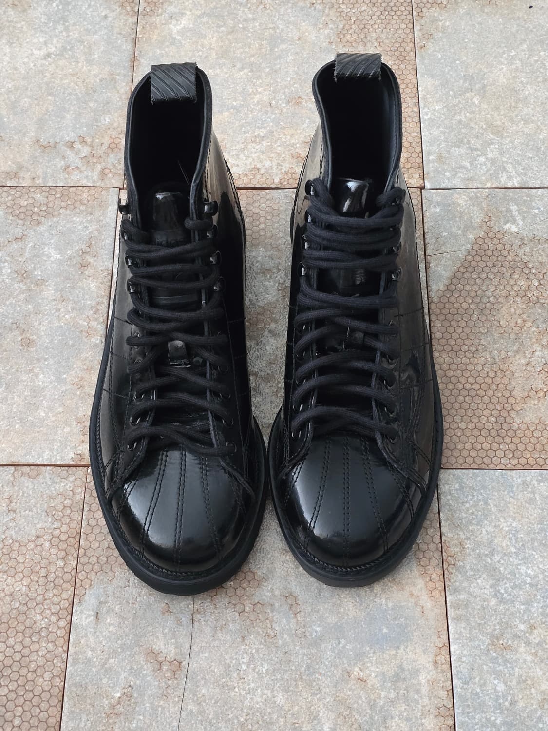 (235)아디다스 슈퍼스타 부츠 에나멜 상품이미지2