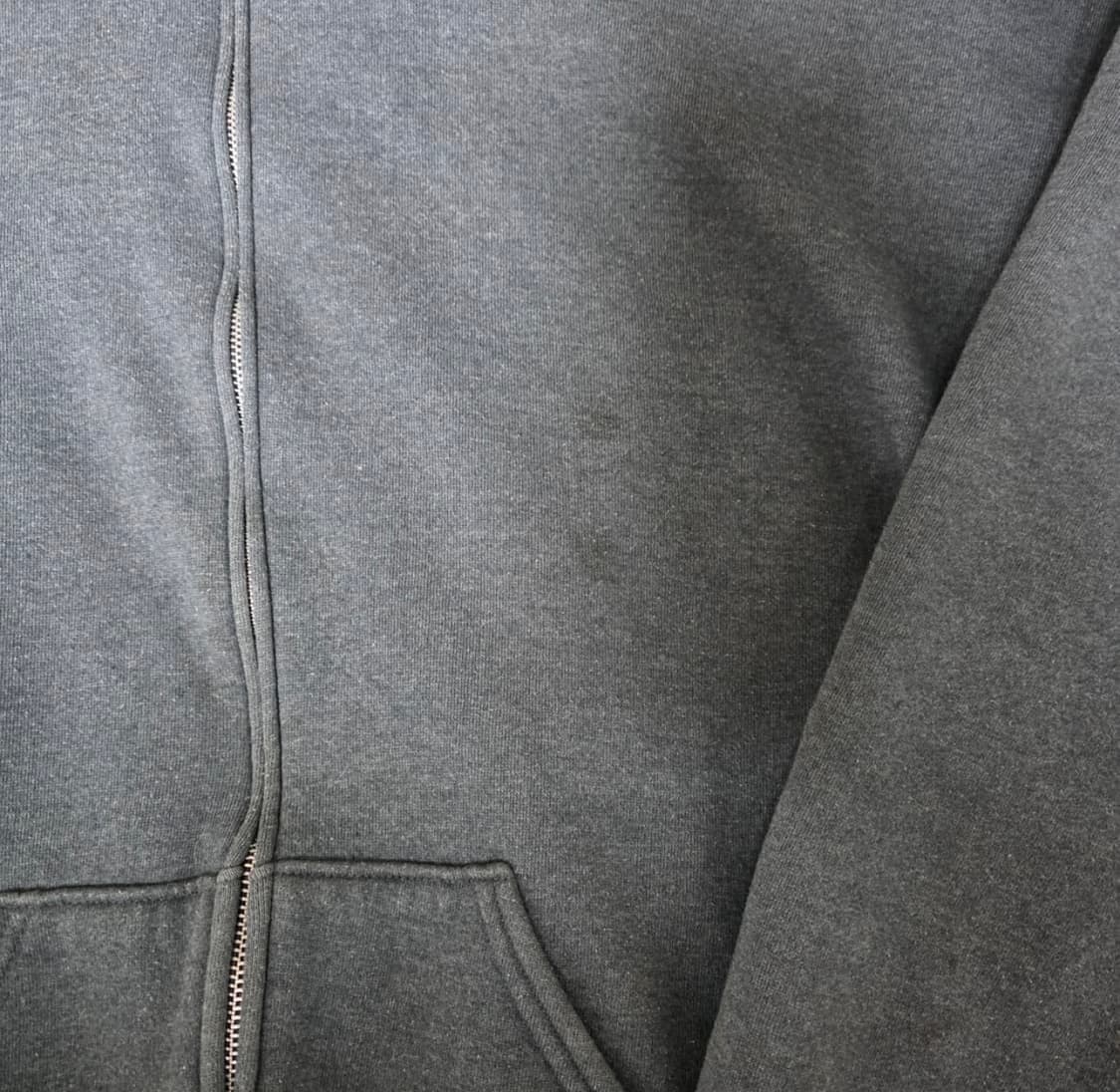 (XXL) 90s 빈티지 러셀 애슬레틱 후드집업 다크 그레이 상품이미지2