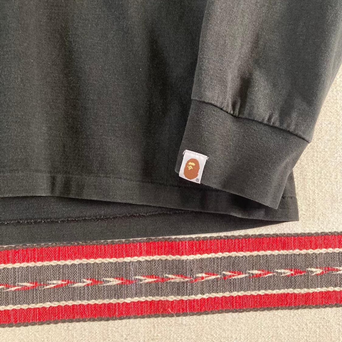 베이프 샤크 PONR 롱슬리브 티셔츠 상품이미지7