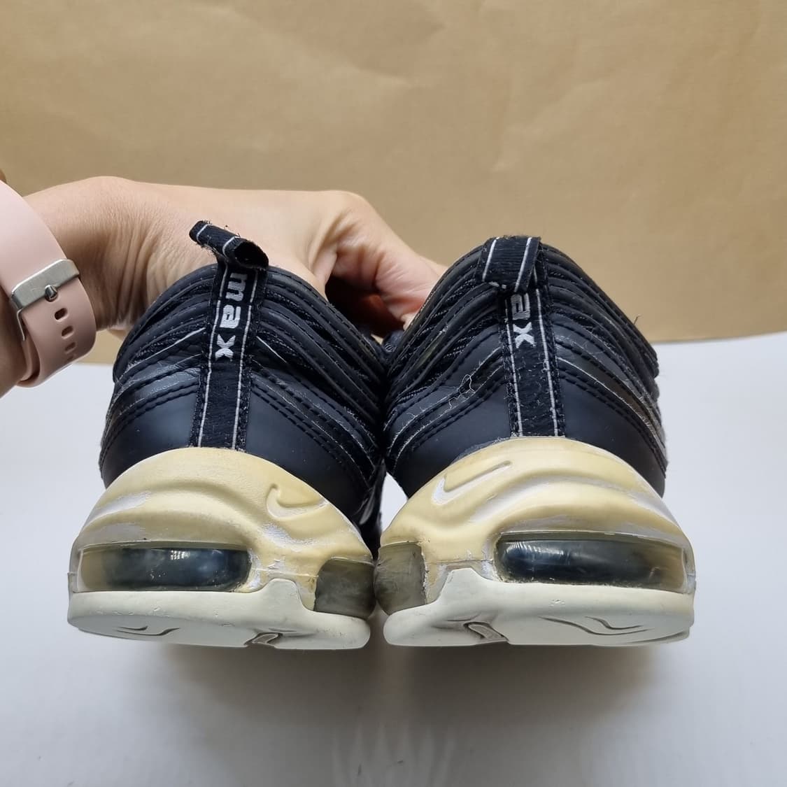 나이키 에어맥스97 블랙 남성운동화285. 상품이미지4