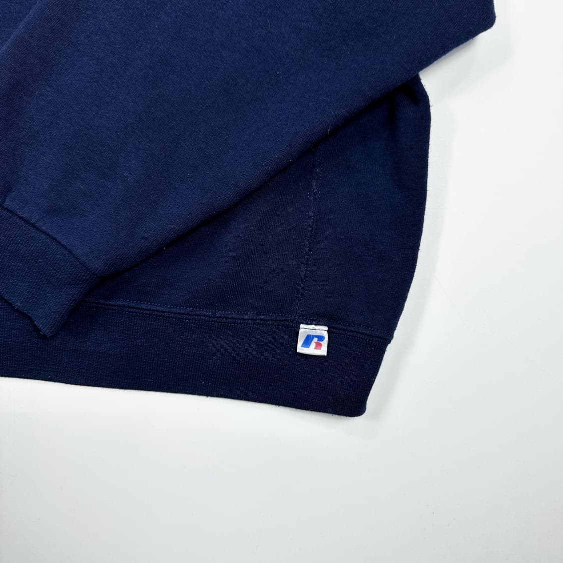 90s 러셀 애슬레틱 빈티지 박시핏 맨투맨 네이비 XL 상품이미지4