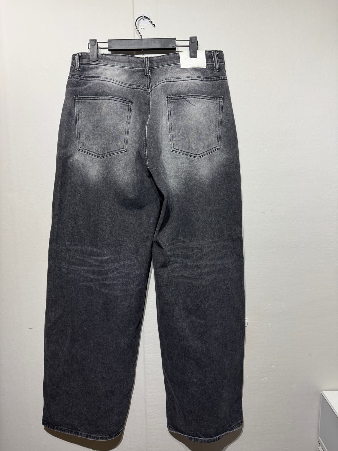 Dnsr 시그니처 와이드데님 블랙 XL 상품이미지2