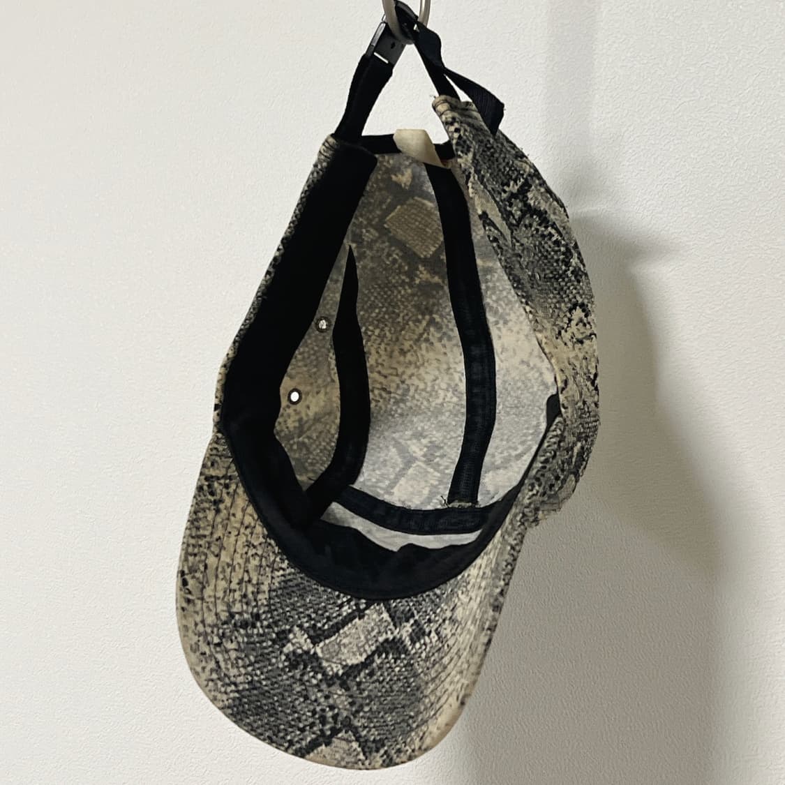 슈프림 2001 뱀피 5패널 캠프캡 그레이 상품이미지5