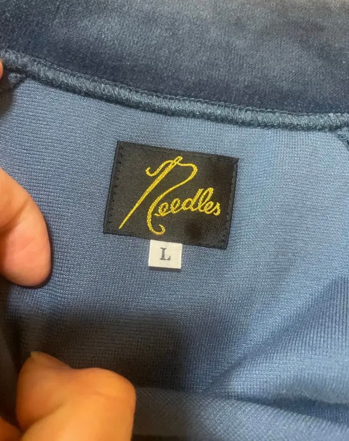 니들스 R.C. 벨루어 트랙자켓 마린블루[L] 상품이미지3