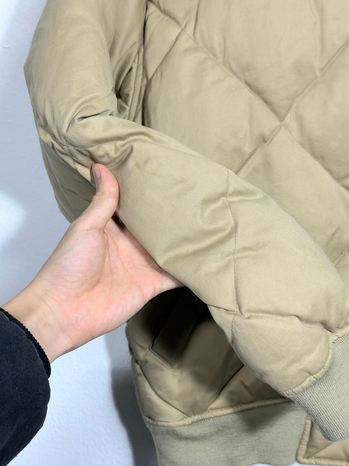 폴로랄프로렌 베이지 푸퍼 퀼팅 패딩 M 상품이미지5