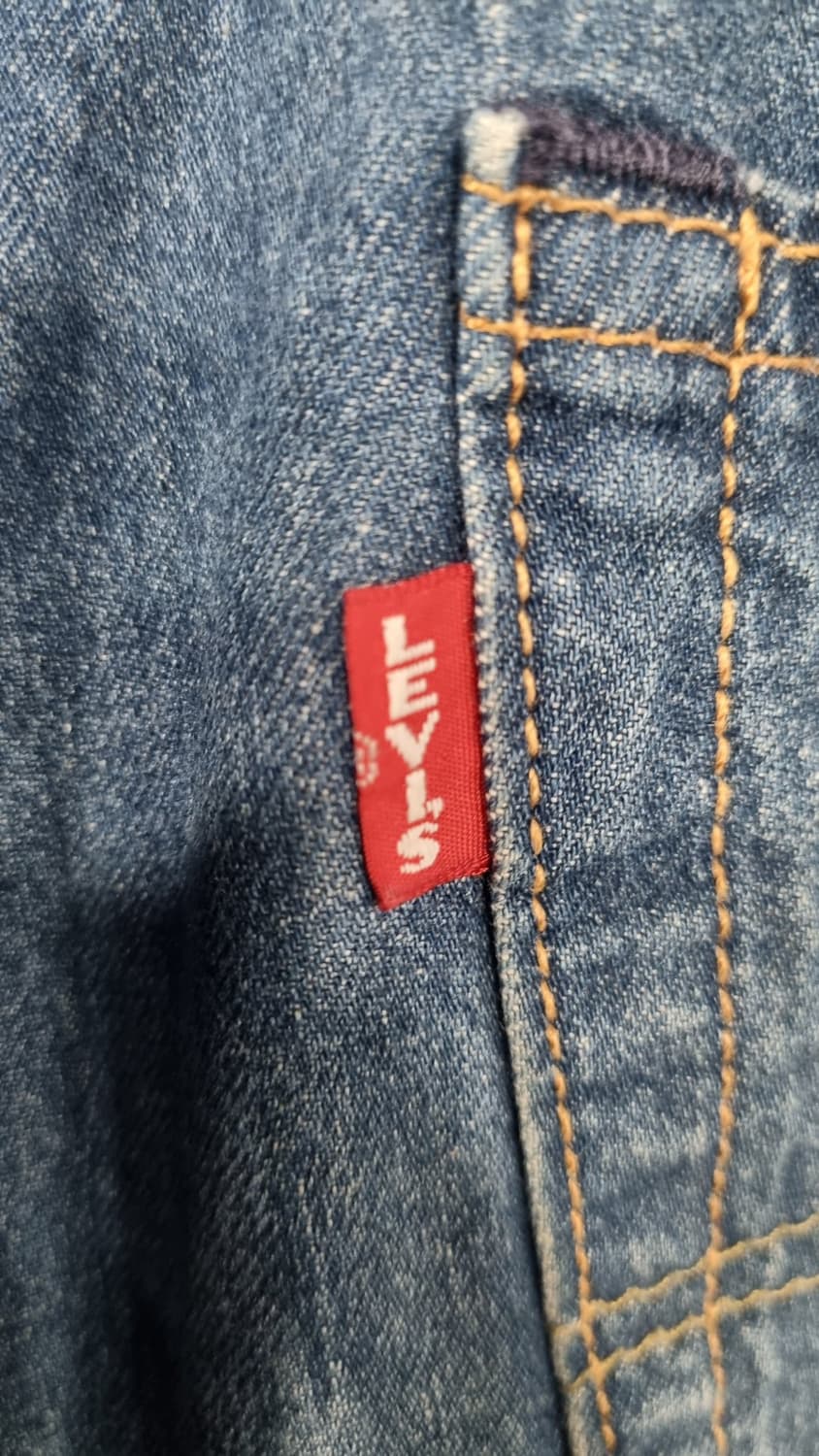 levis505 프리미엄 빅E 쿨소재 데님팬츠 32 상태8/10 상품이미지5