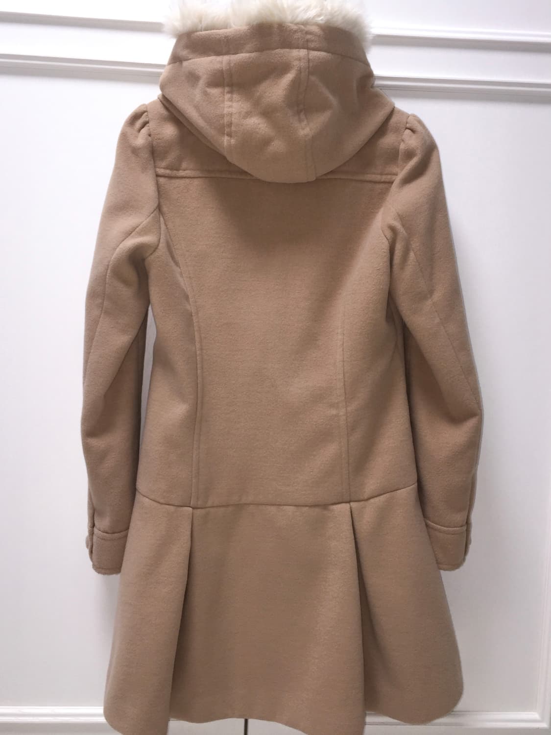 리즈리사 고전 라떼갸루 리본 롱 코트 상품이미지5