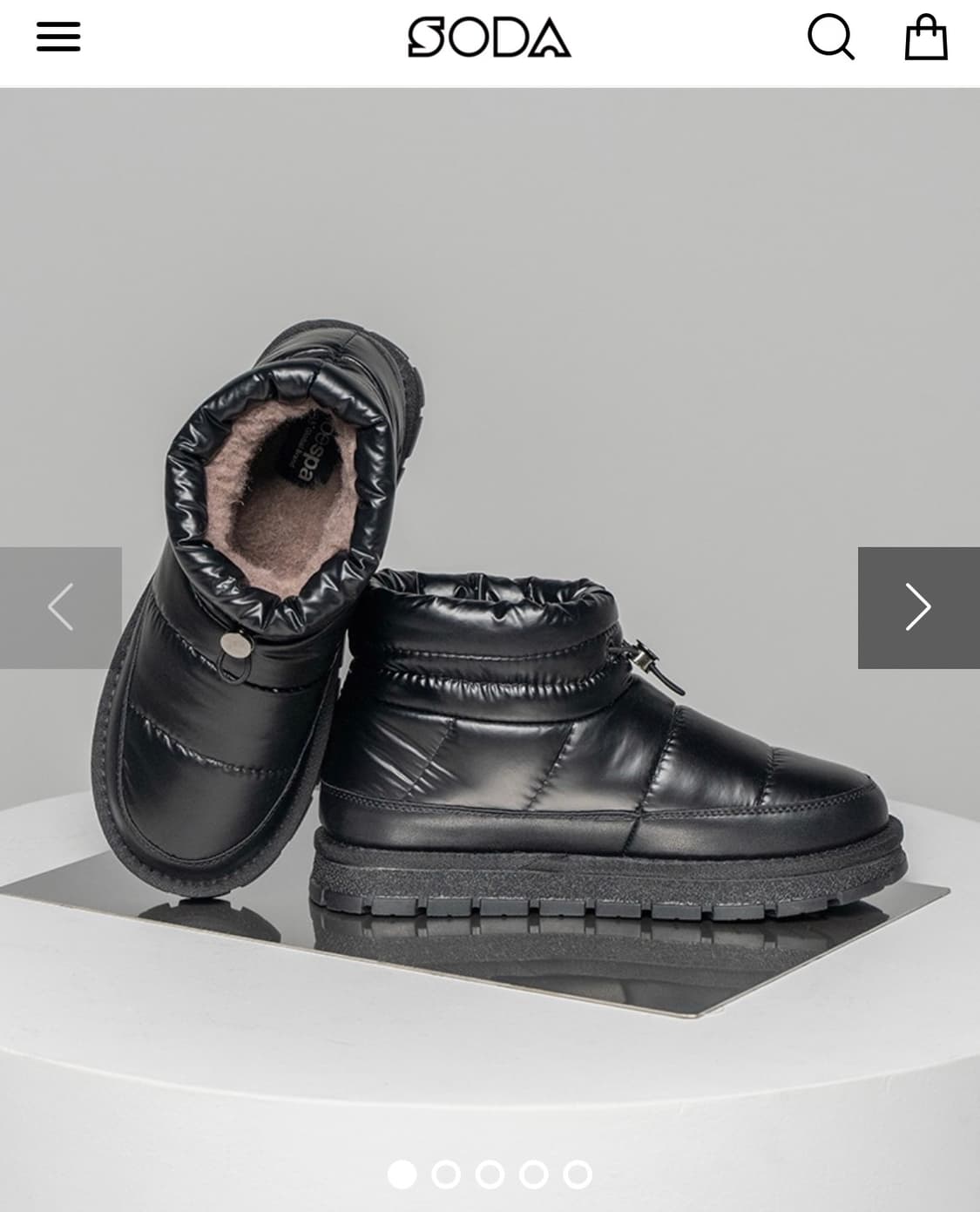 새상품/ 슈스파 부츠 , 패딩부츠 상품이미지6