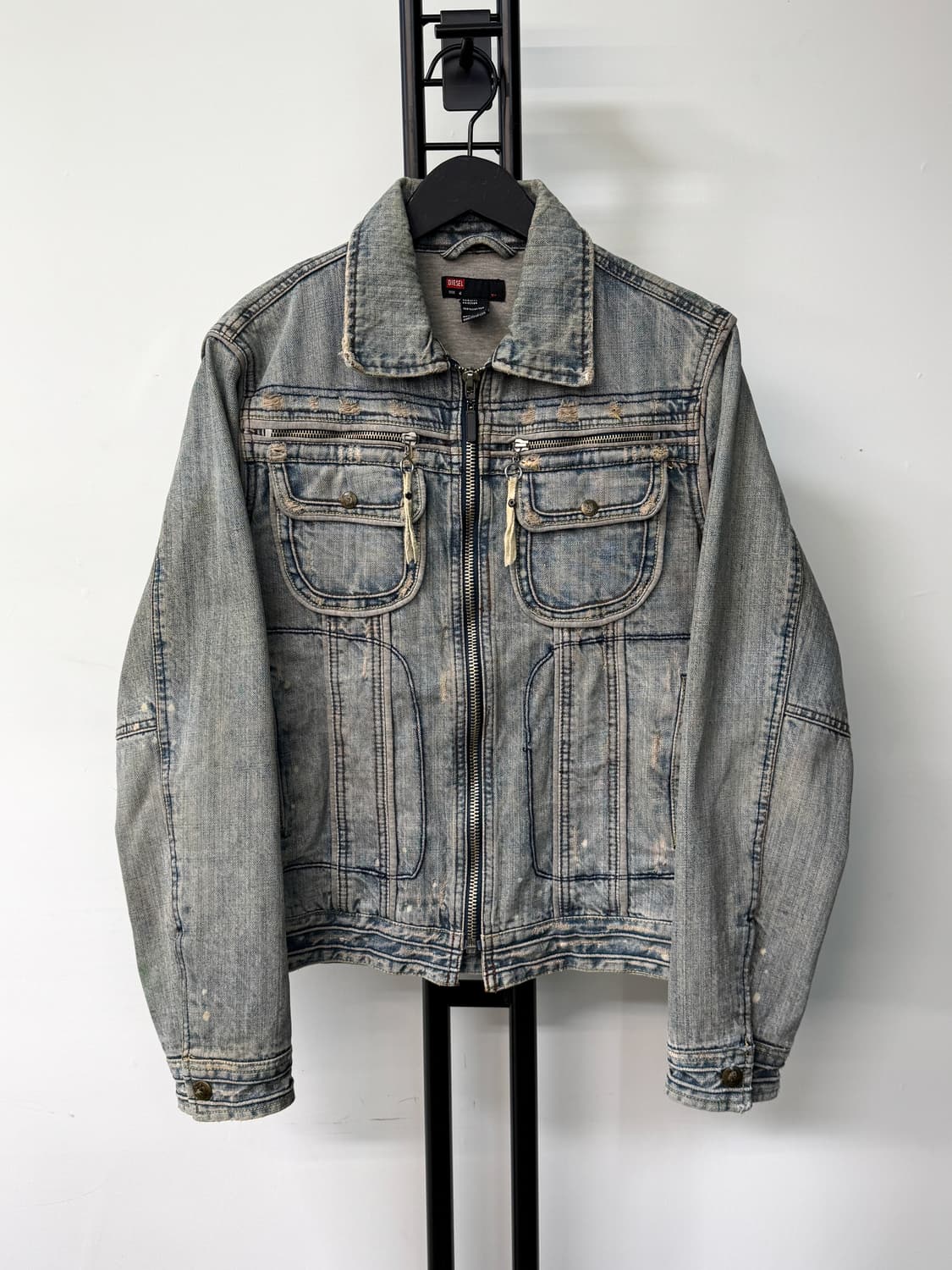 디젤 이스트사이드 데님 집업 자켓 상품이미지1