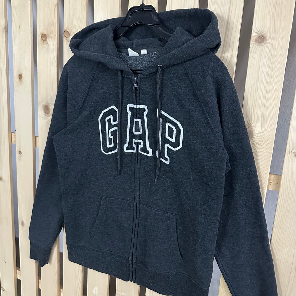 (M) 갭 차콜 후드집업 상품이미지2