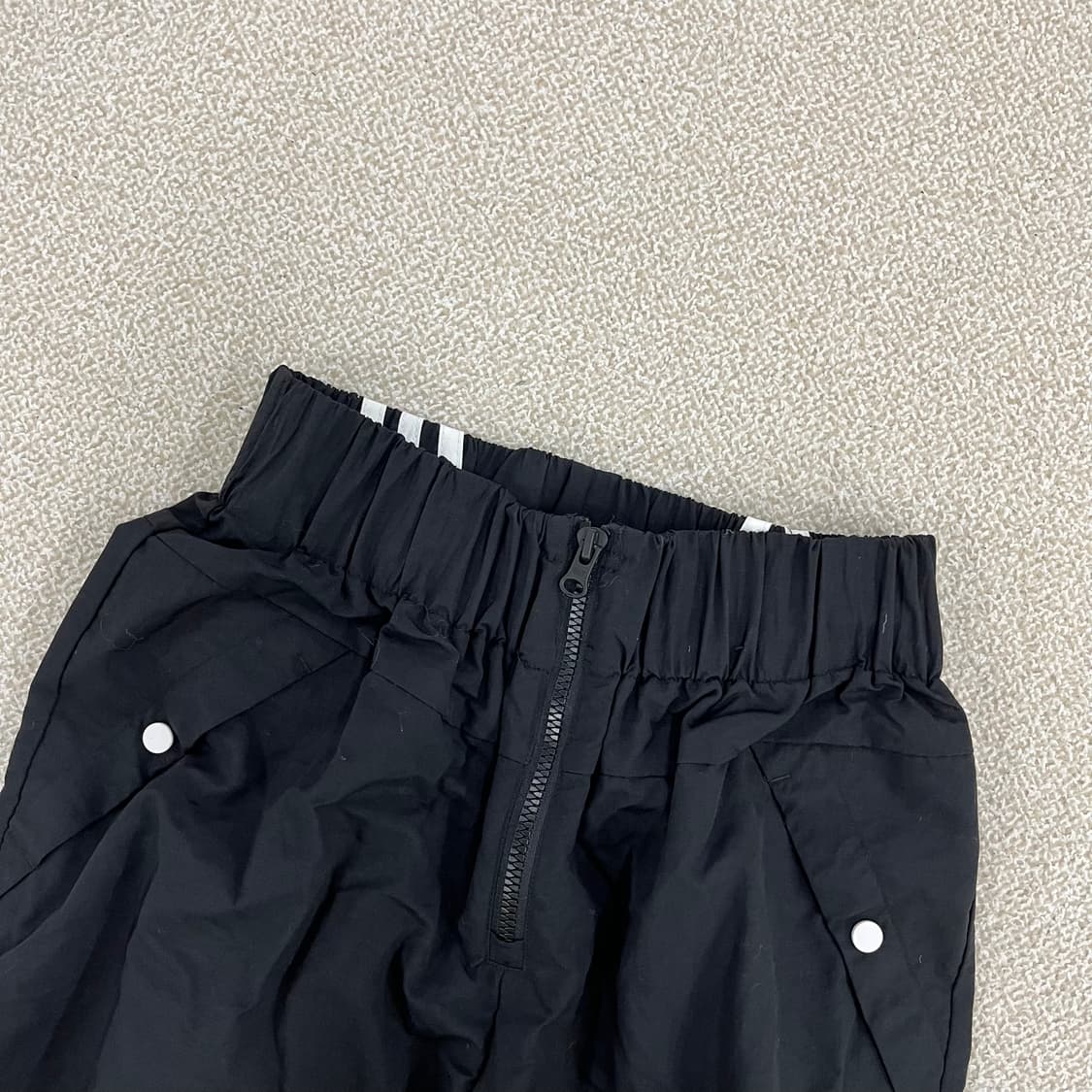 [S] 아디다스 여성 삼선 시스루포켓 트레이닝 조거 팬츠 츄리닝 0120 상품이미지2