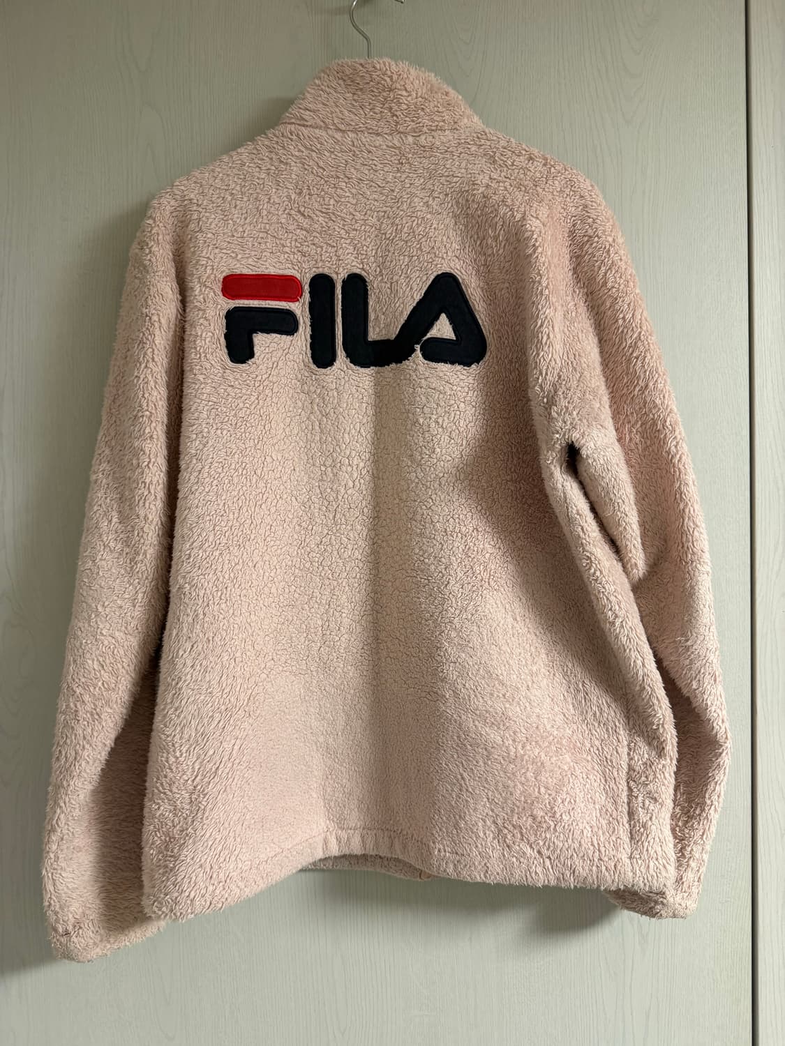 여성 겨울 휠라 후리스 핑크 L 상품이미지2