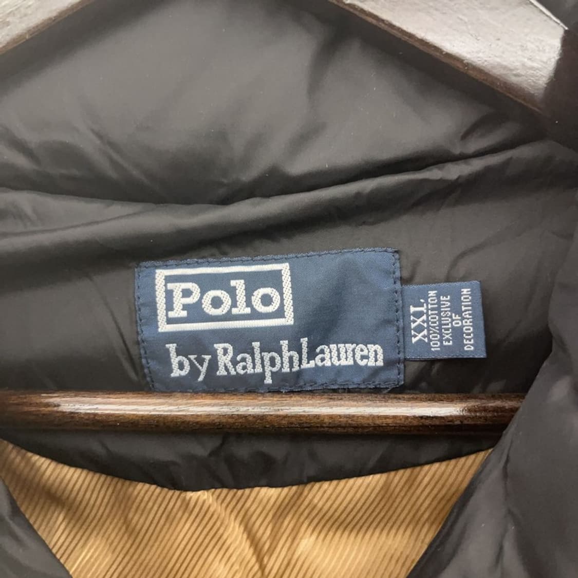 폴로 랄프로렌 빈티지 모던 시크블랙 푸퍼 다운 패딩 XXL C08540 상품이미지5