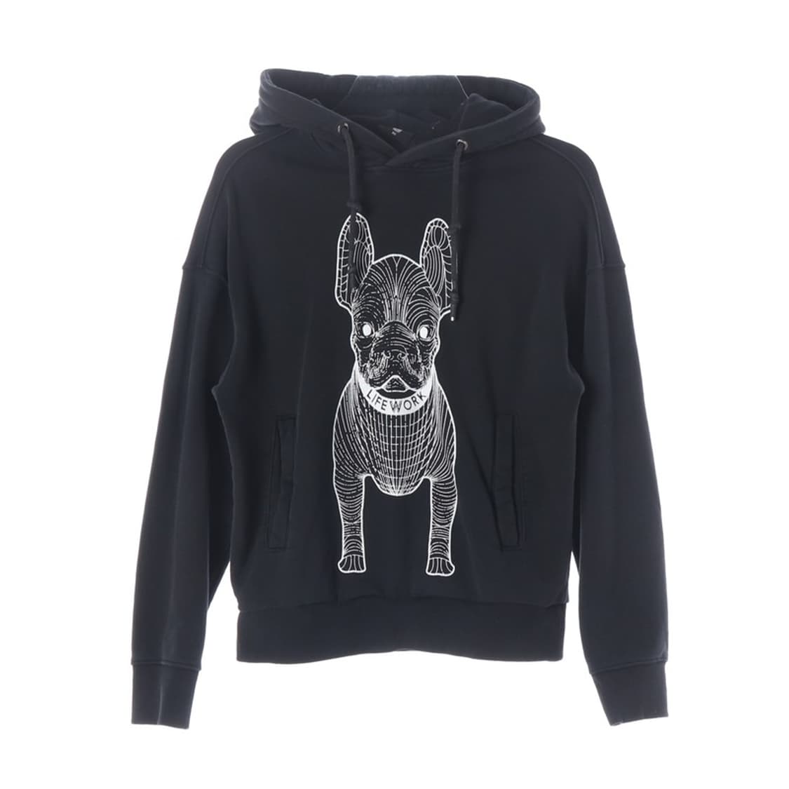 라이프워크 빅 라독 그래픽 오버핏 후드티 XS 상품이미지1