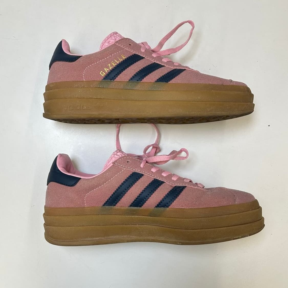 아디다스 가젤 볼드 W 핑크 글로우 빅토리 블루 235-240 상품이미지3