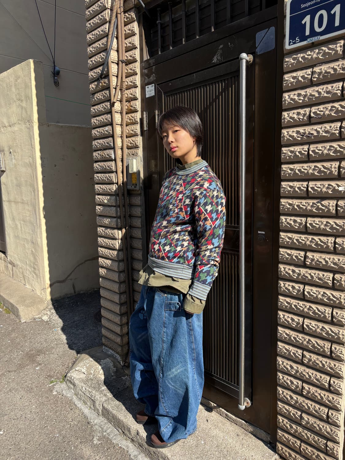 미쏘니 니트 상품이미지2