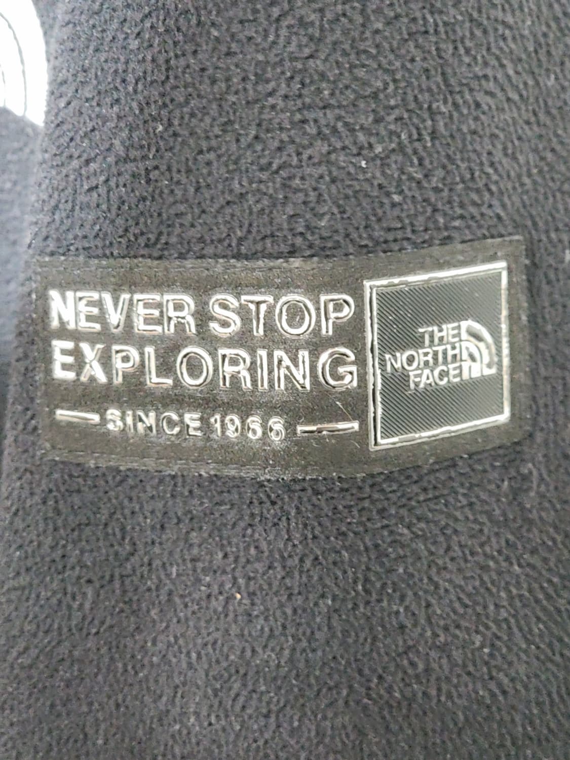 (L) 노스페이스 플리스 점퍼 블랙 후리스 자켓 안감털  상품이미지5