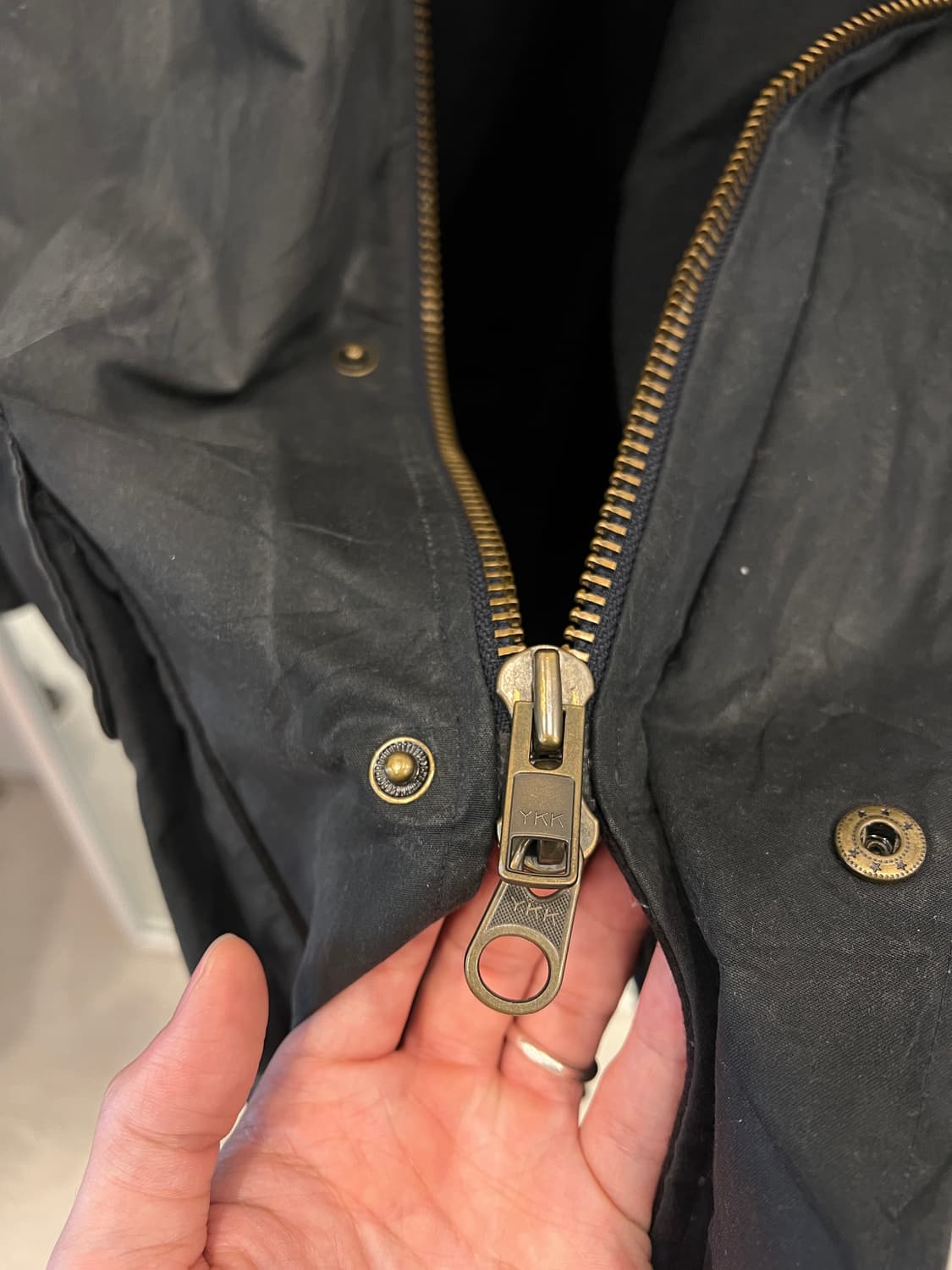 90s Polo ralph lauren 폴로 랄프로렌 왁스코튼 헌팅 자켓 상품이미지4