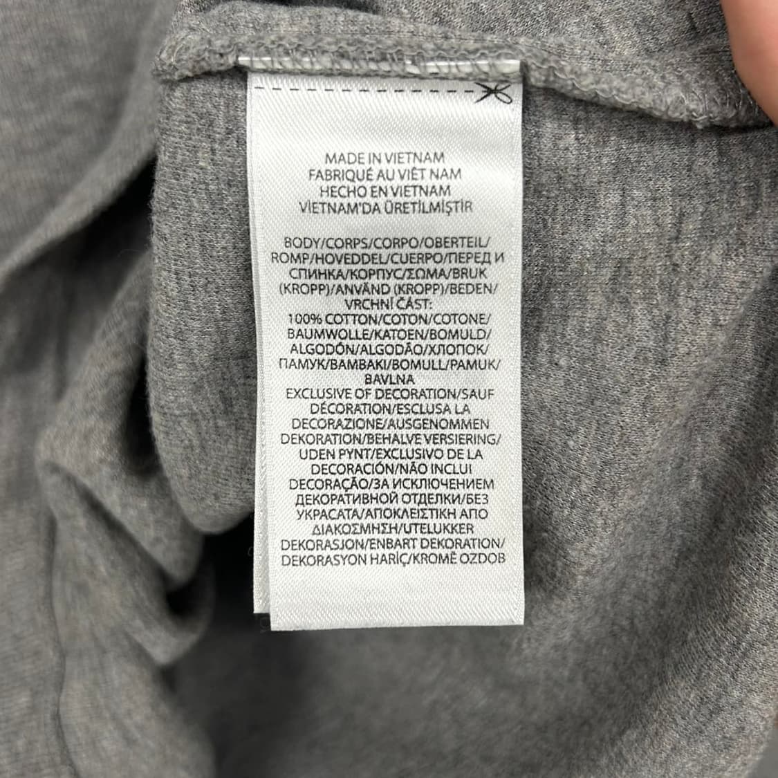 폴로 랄프로렌 신형 큐알택 그레이 코튼 니트 하프 집업(S) 상품이미지7