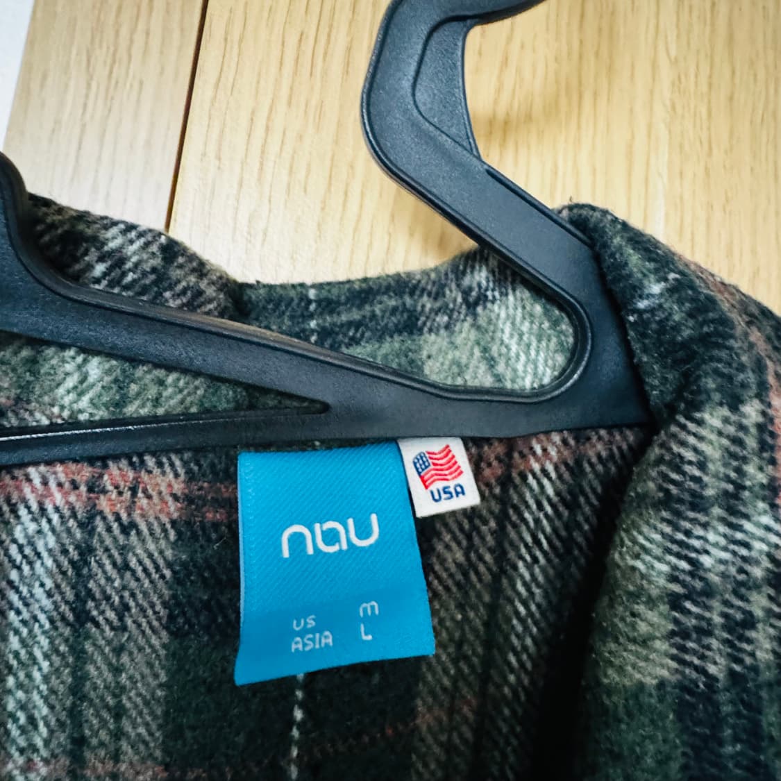 Nau 체크셔츠 상품이미지3