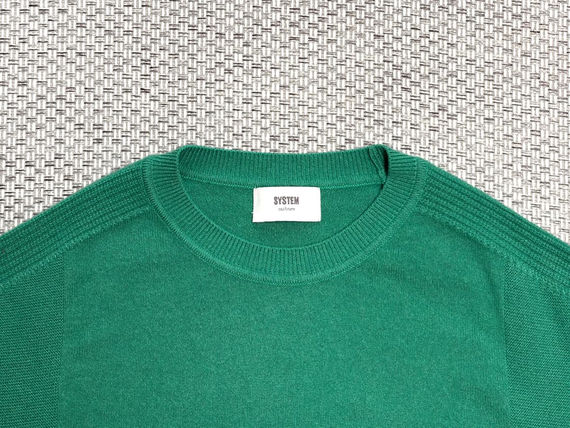 시스템옴므 캐시미어100% CARIAGGI 홀가먼트 니트 상품이미지3