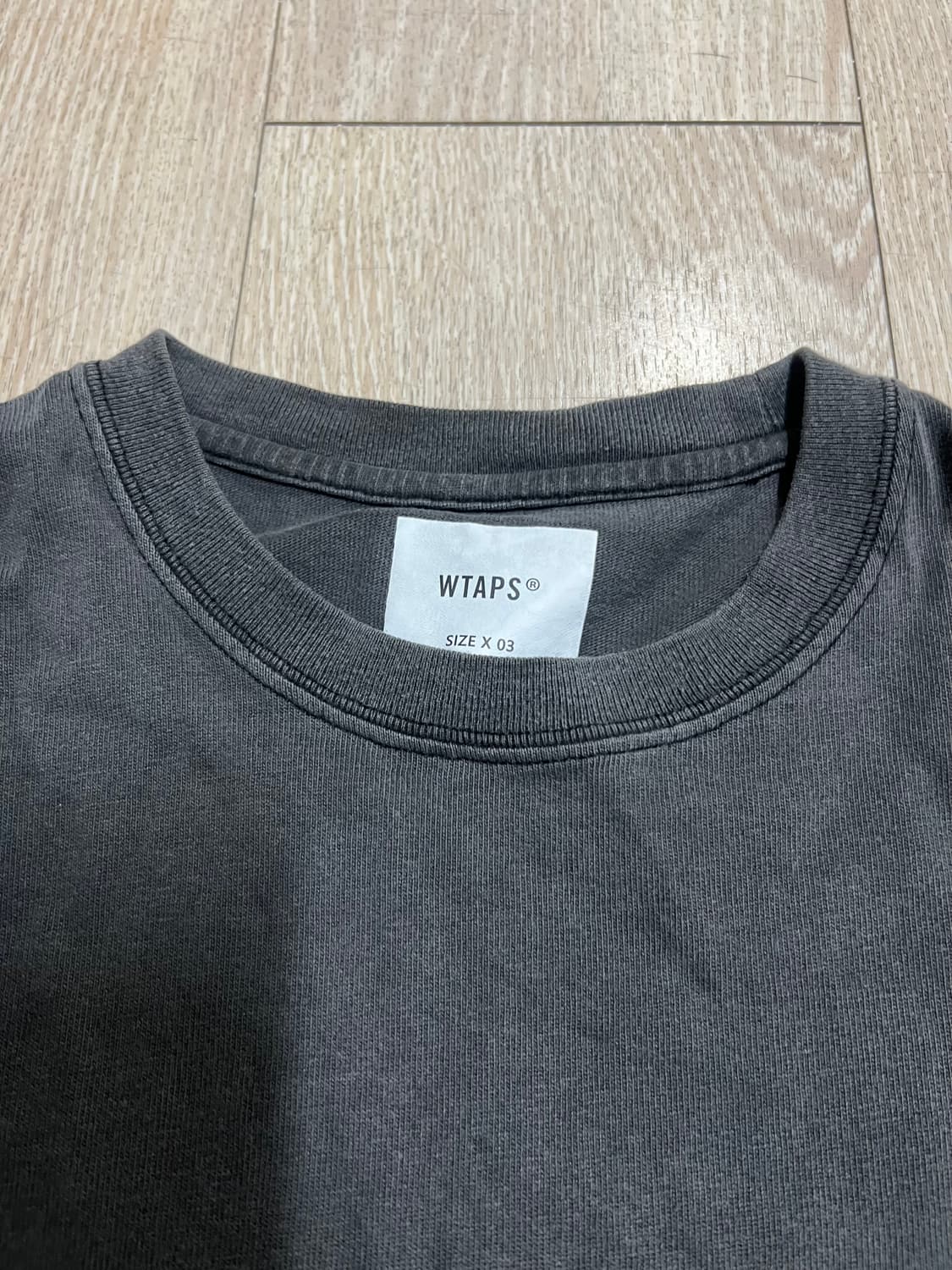 WTAPS 워프티 03 반팔 티셔츠 블랙 더블유탭스 상품이미지2
