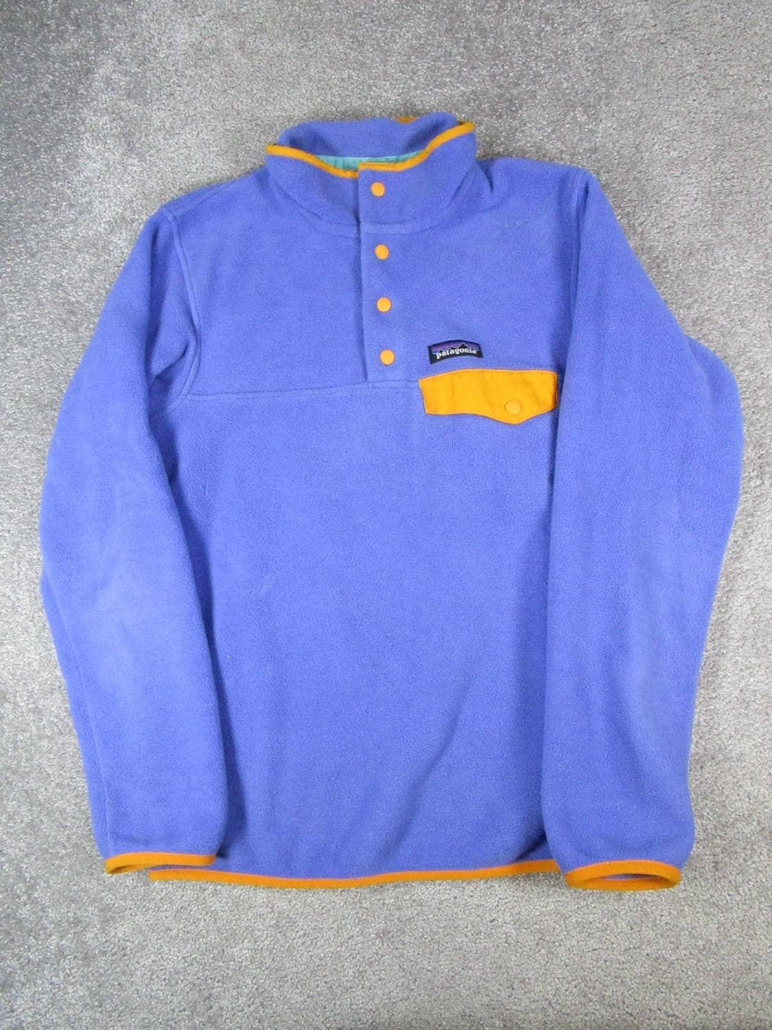 16SS 파타고니아 신칠라 스냅-T 퍼플/옐로우 상품이미지1