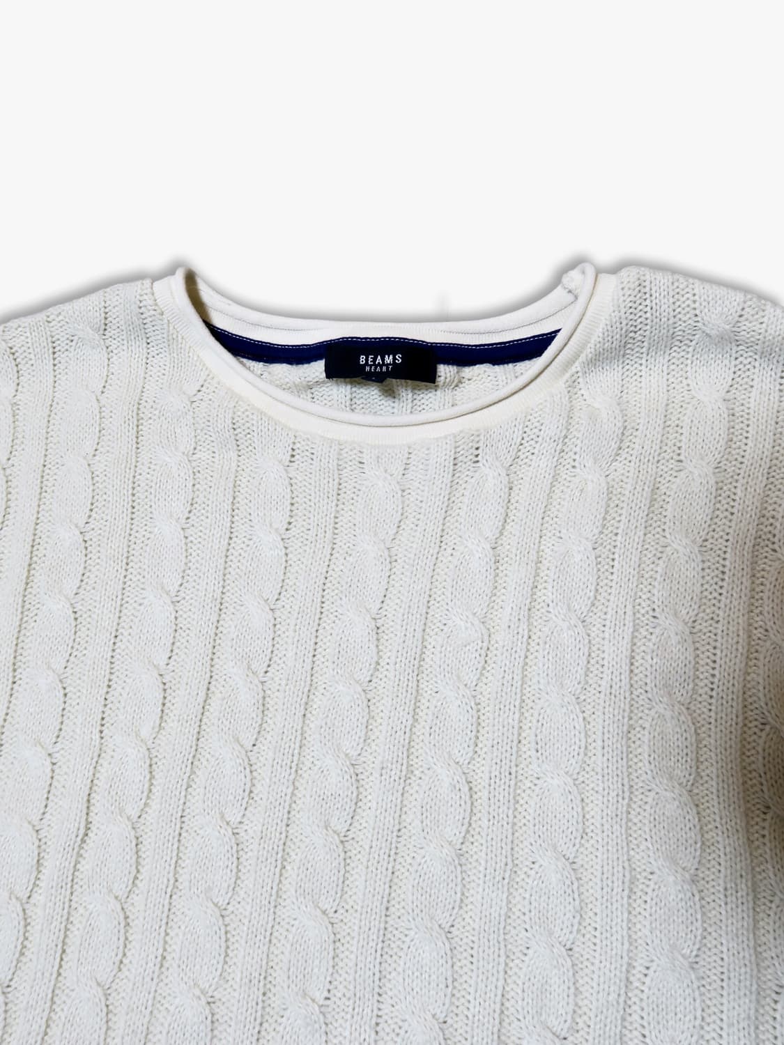 빔즈 Beams 과배기 골지 니트  상품이미지3