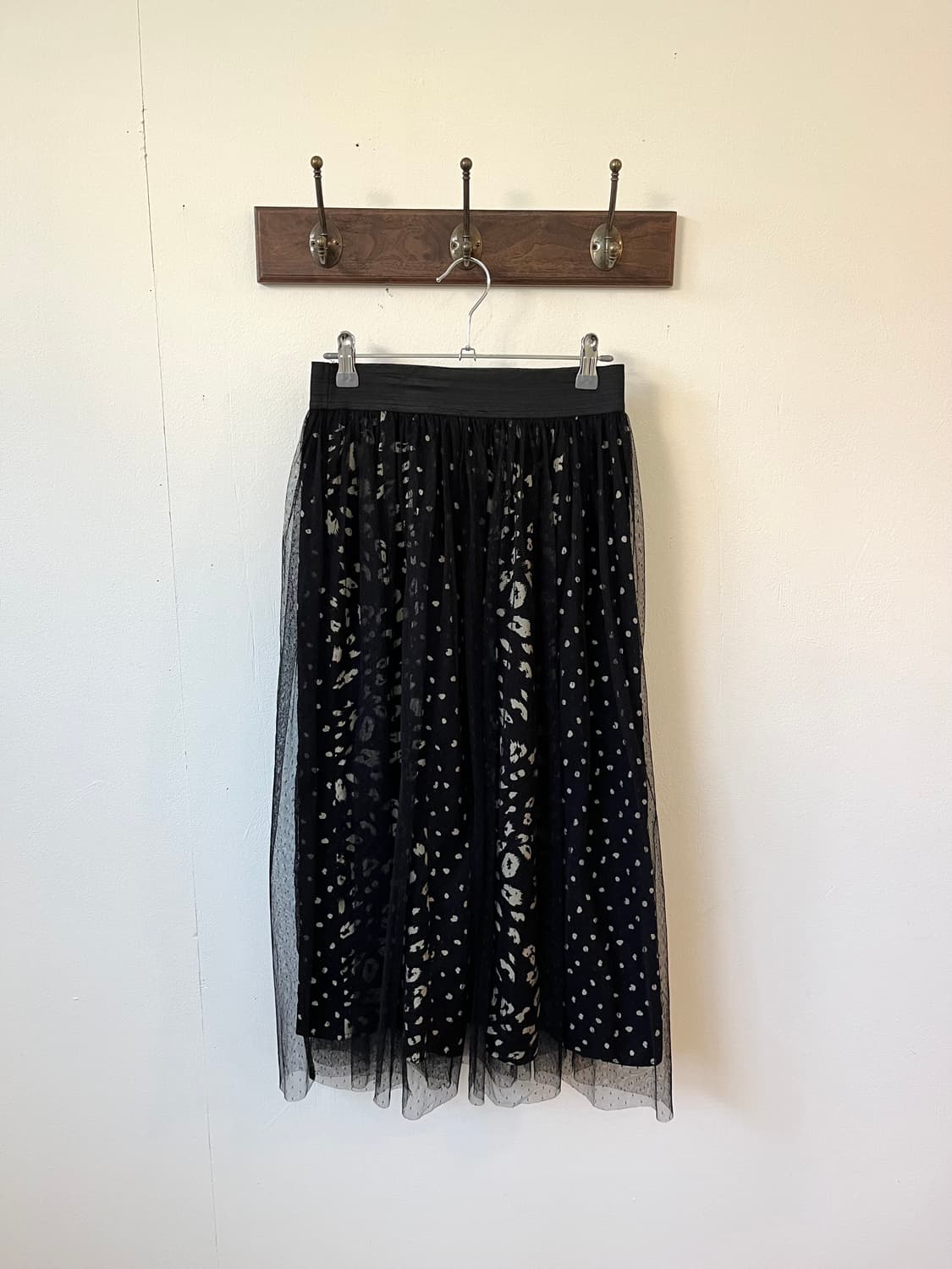 vis 도트 프릴 스커트 상품이미지2