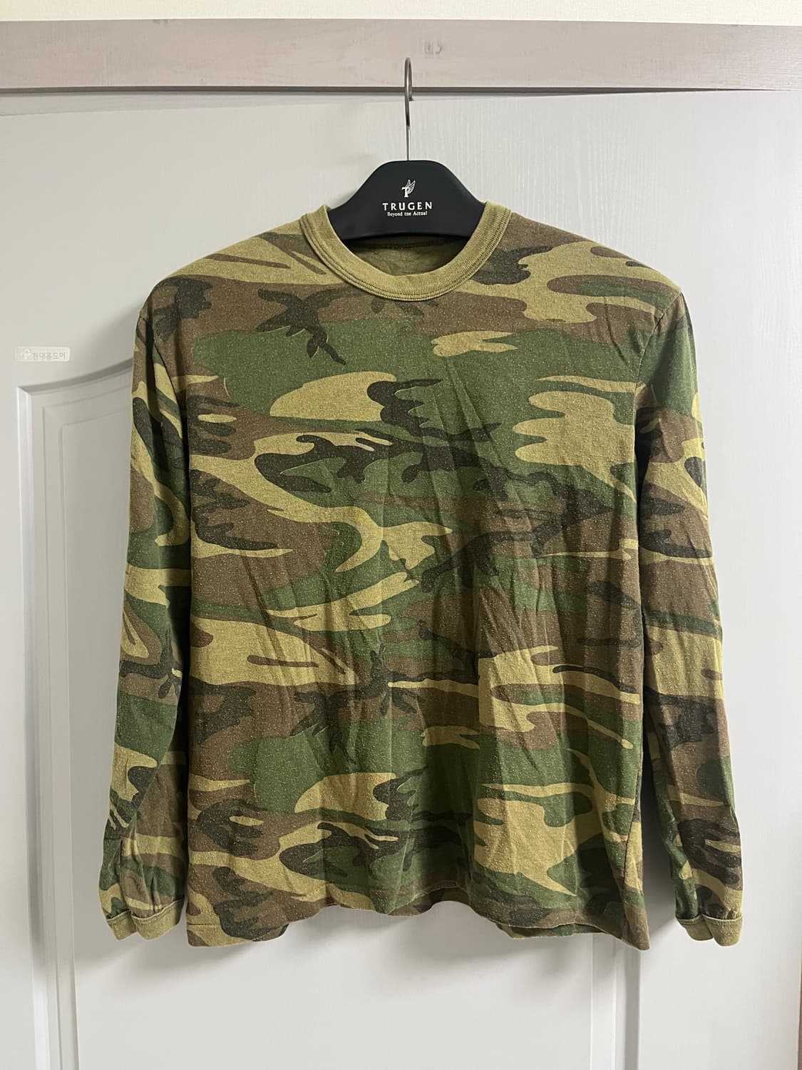 80s 우드랜드 카모 롱슬리브 상품이미지1