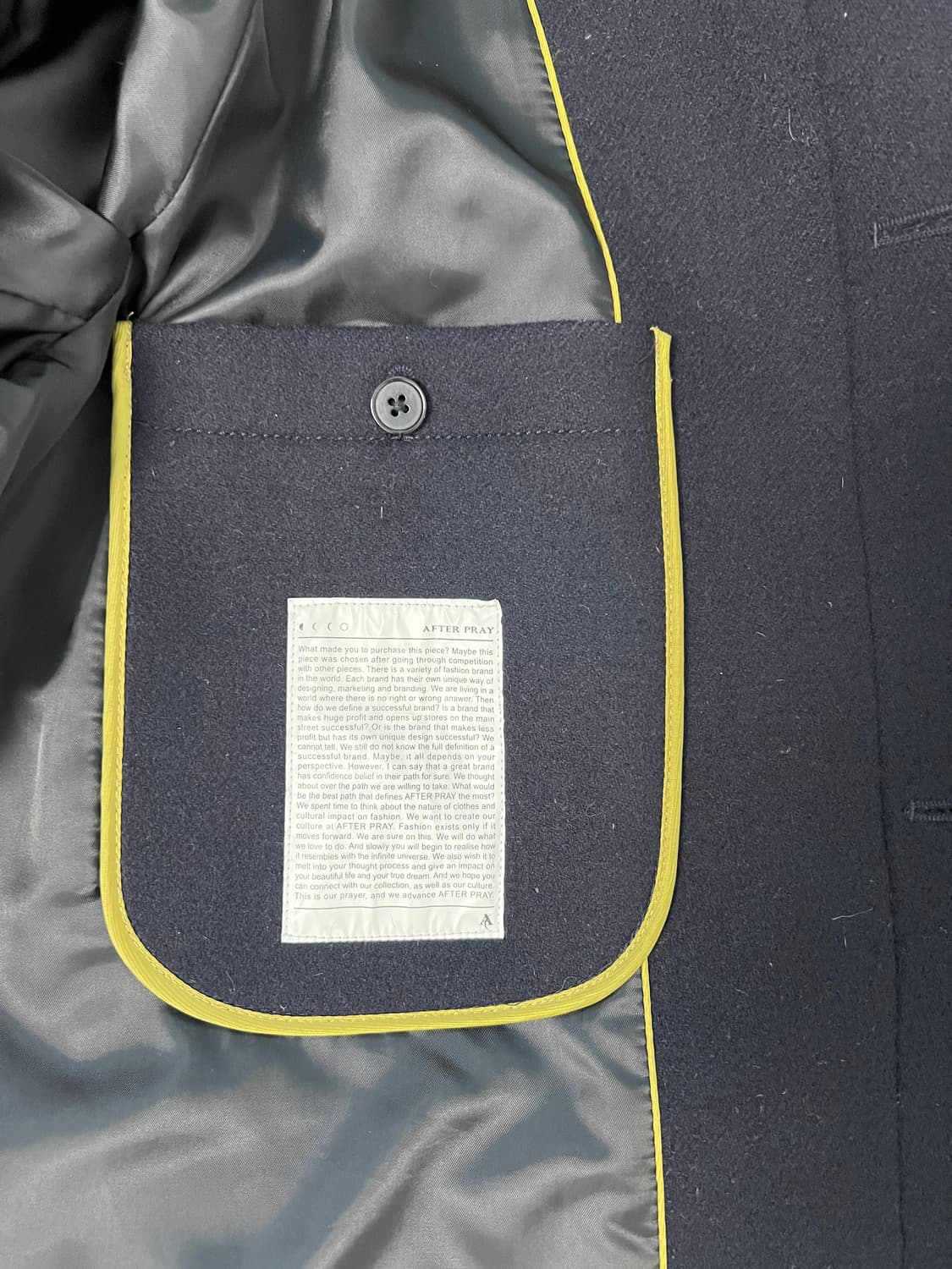 애프터 프레이 투어리스트 발마칸 코트 L 상품이미지8