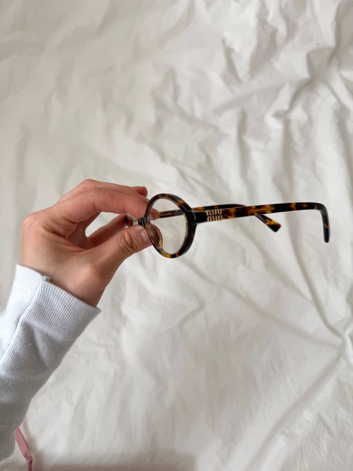 미우미우 리가드 안경 브라운 상품이미지5