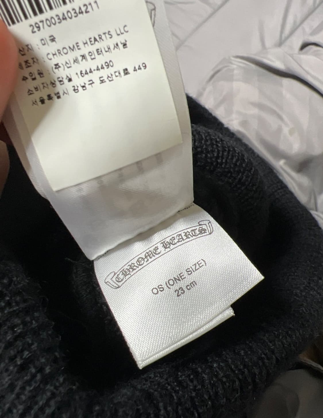 크롬하츠 홀스슈 비니 상태좋음 상품이미지4