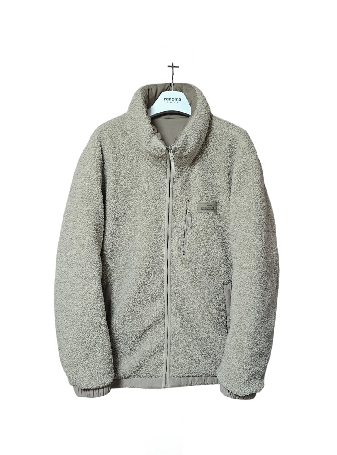 몽벨 양면 패딩/남105 상품이미지2