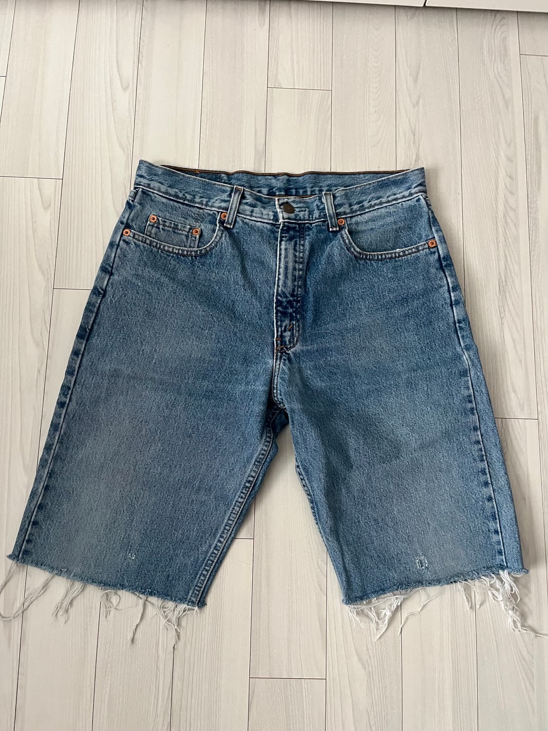 리바이스 오렌지탭 데님 쇼츠 상품이미지1