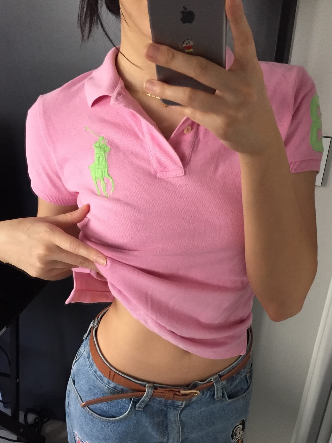 폴로 랄프로렌 스키니 빅포 카라티 상품이미지1