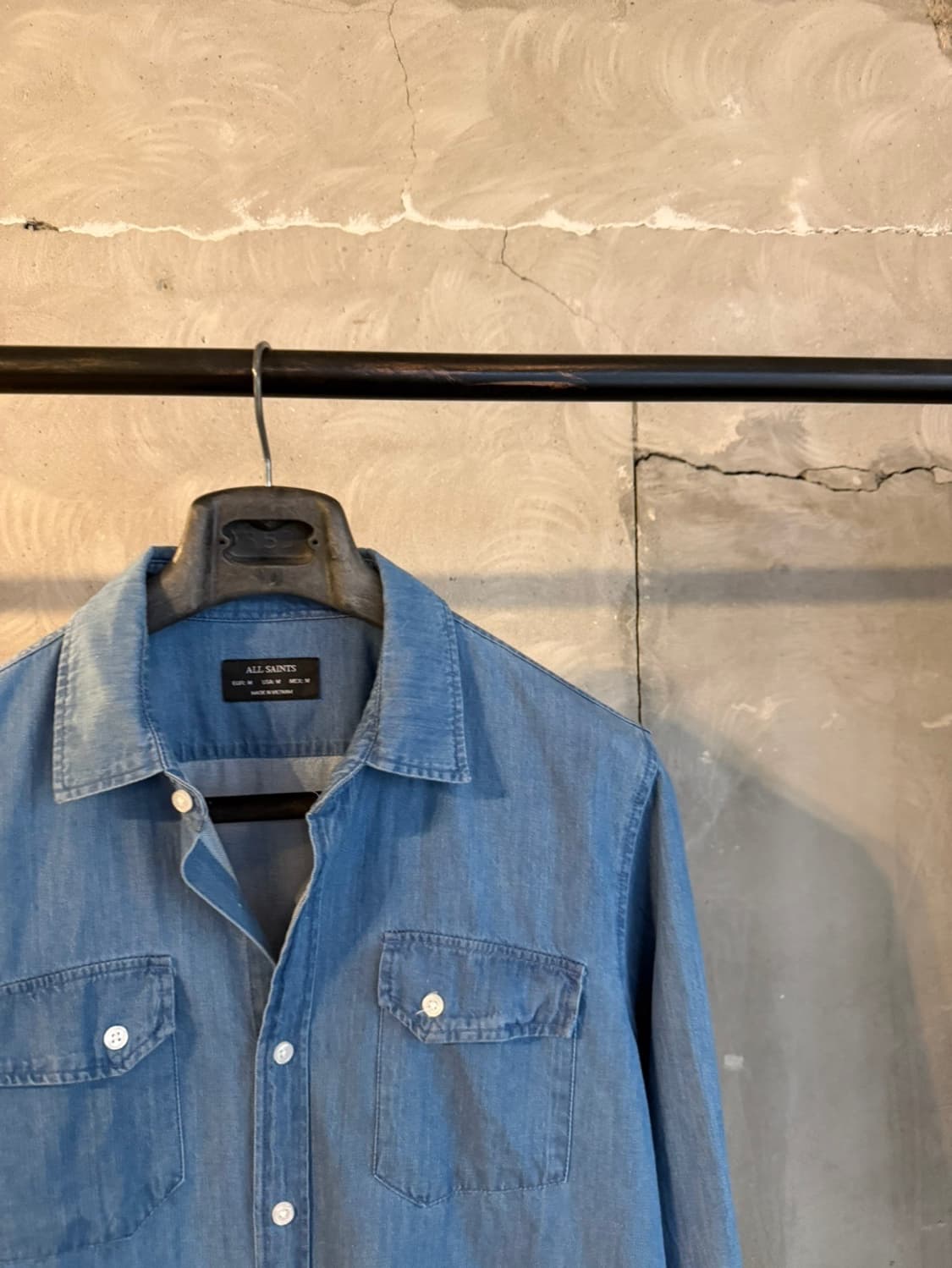 올세인츠 데님 셔츠 100 상품이미지4