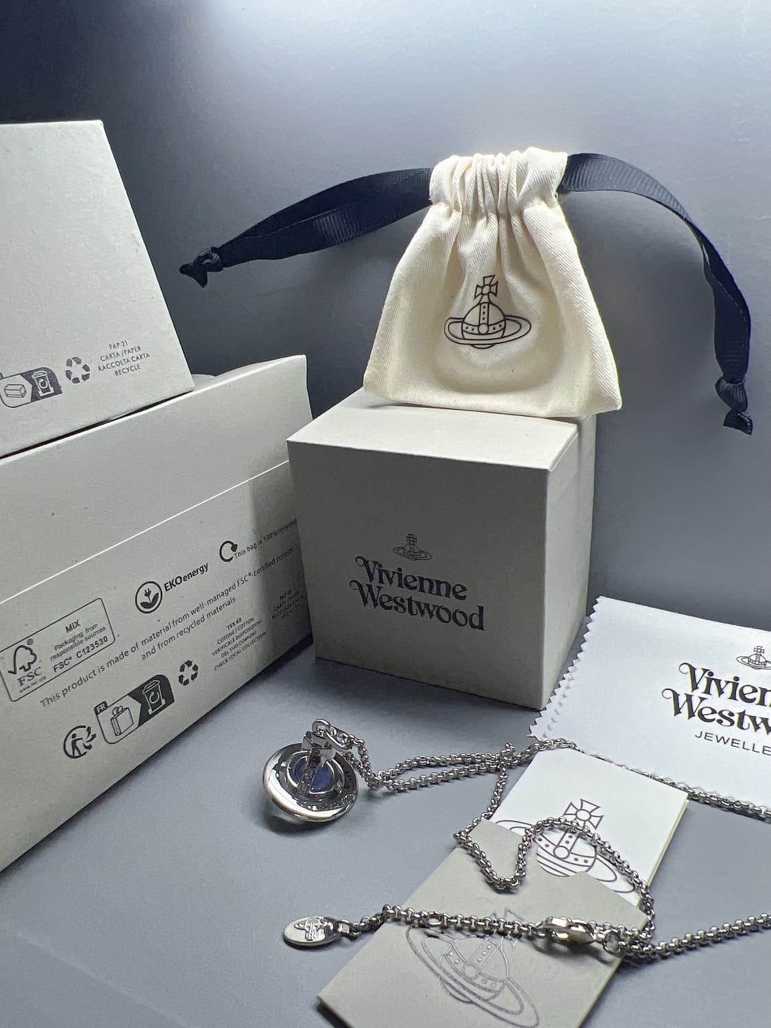 비비안웨스트우드 orb목걸이 상품이미지6