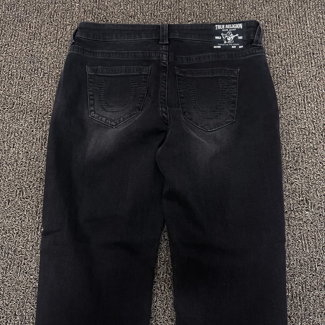 트루릴리젼 데님 흑청바지 팬츠 38인치 상품이미지6