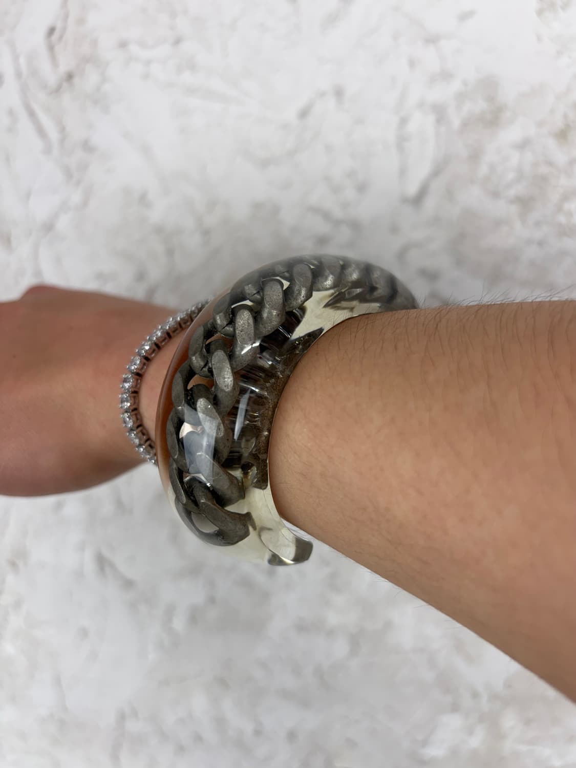 카반 드 주카 2009 A/W 크리스탈 트랩 체인 뱅글 상품이미지3