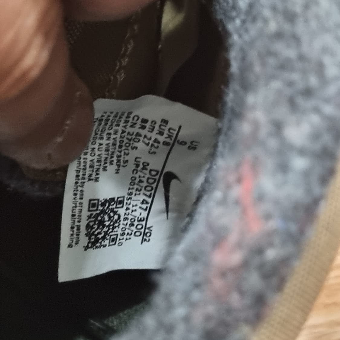 (270) 나이키 에어포스 1 부츠 넥스트 네이쳐 브라운 켈프 상품이미지7
