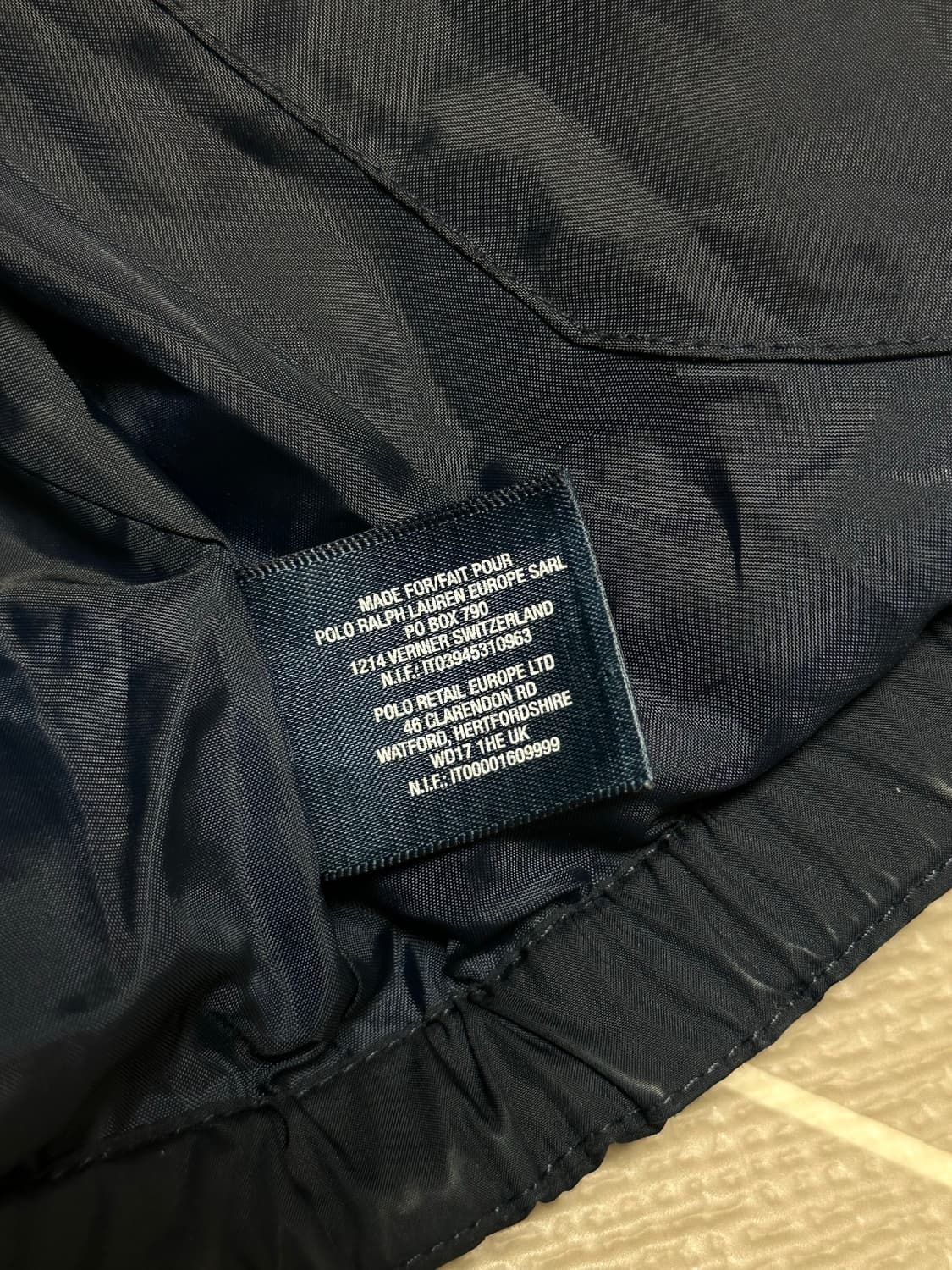 폴로 빅포니 패딩 네이비 상품이미지7